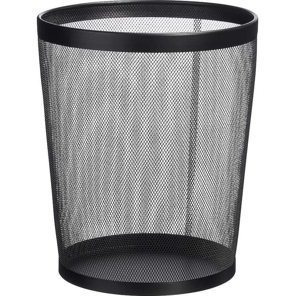 Cheap Afvalbak Mesh Zwart Badkameraccessoires