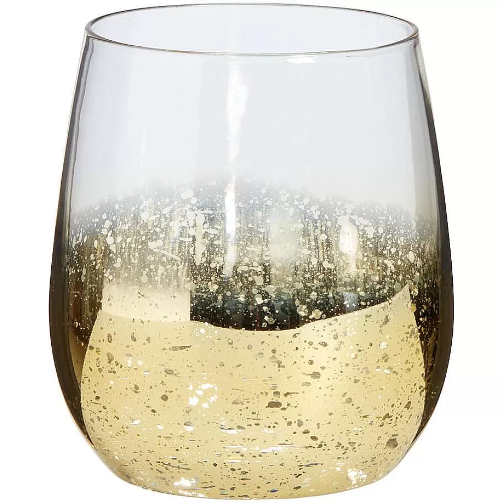 Sale Drinkglas Metallic Goud Glazen & Mokken