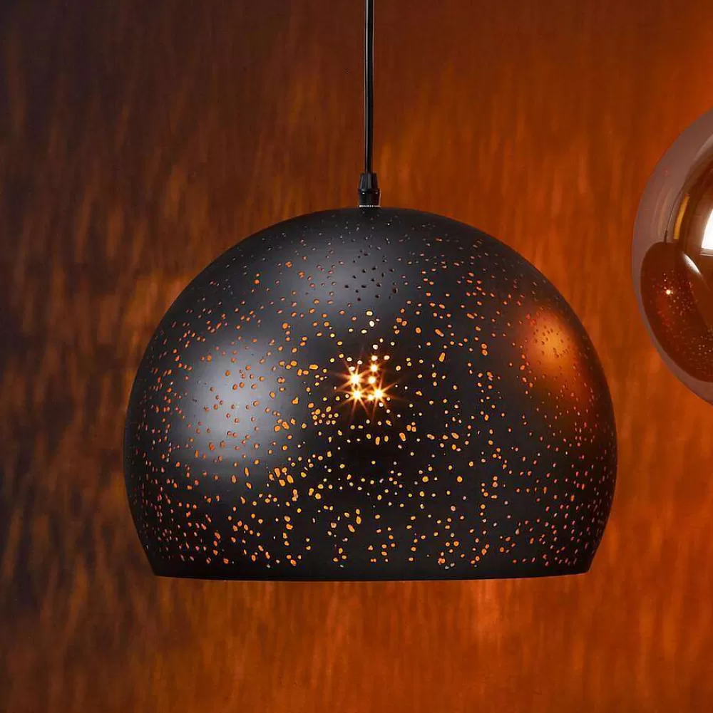 Best Hanglamp Gemino Zwart Goud Hanglampen