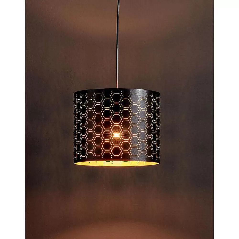 Cheap Hanglamp Hermu Zwart Goud Hanglampen