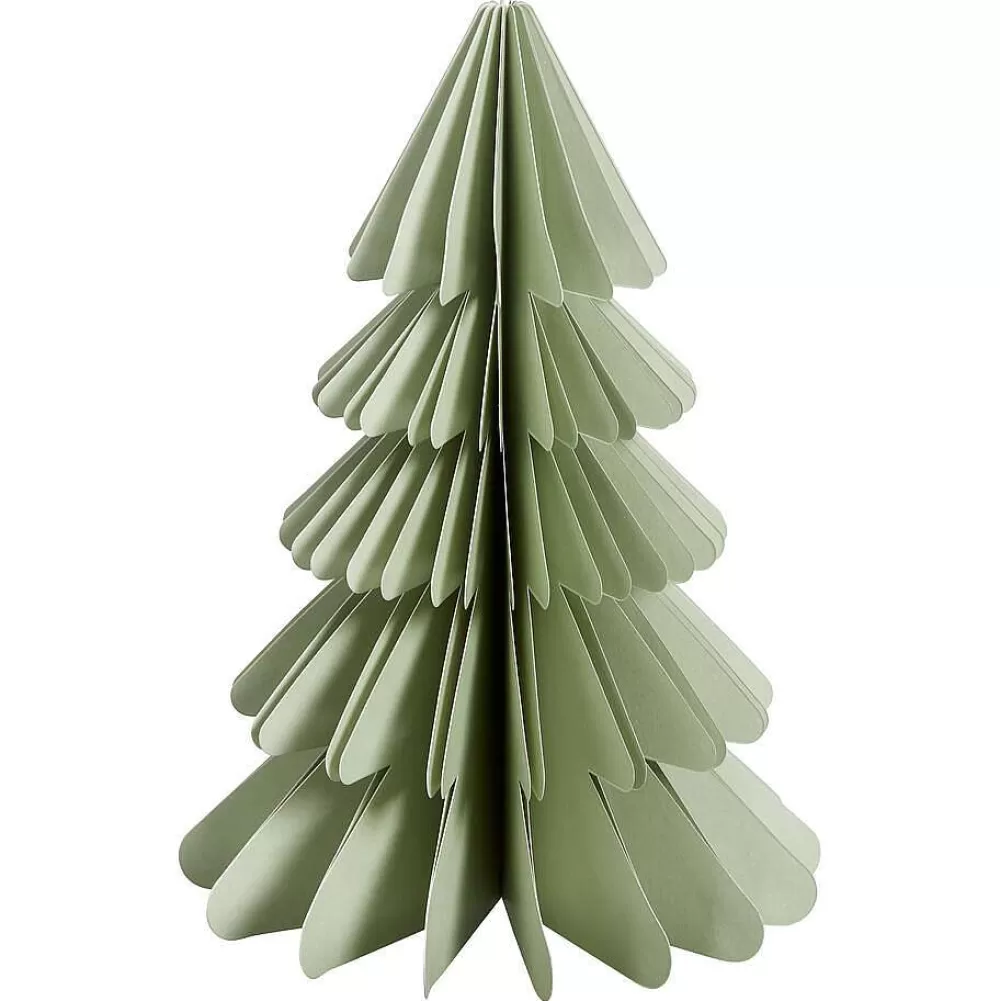 Discount Kerstboom Papier Lichtgroen Kerstdecoratie