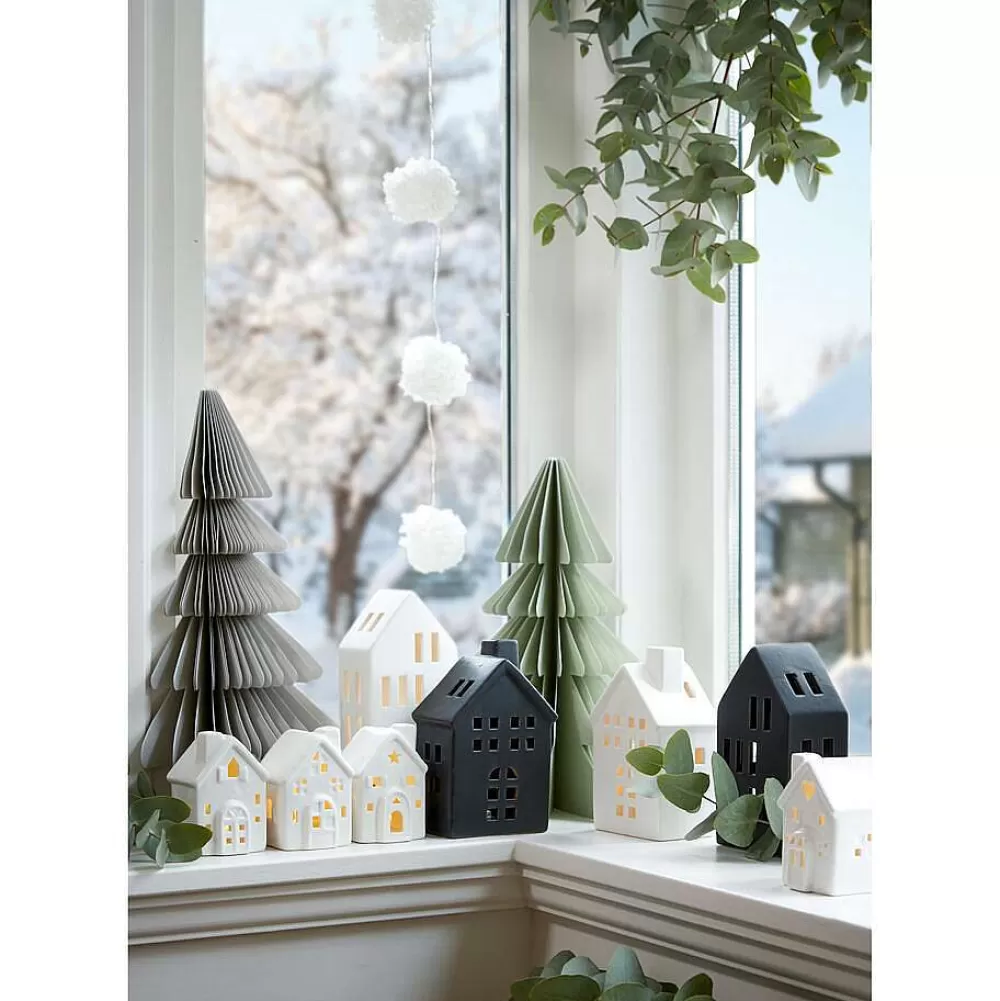 Discount Kerstboom Papier Lichtgroen Kerstdecoratie