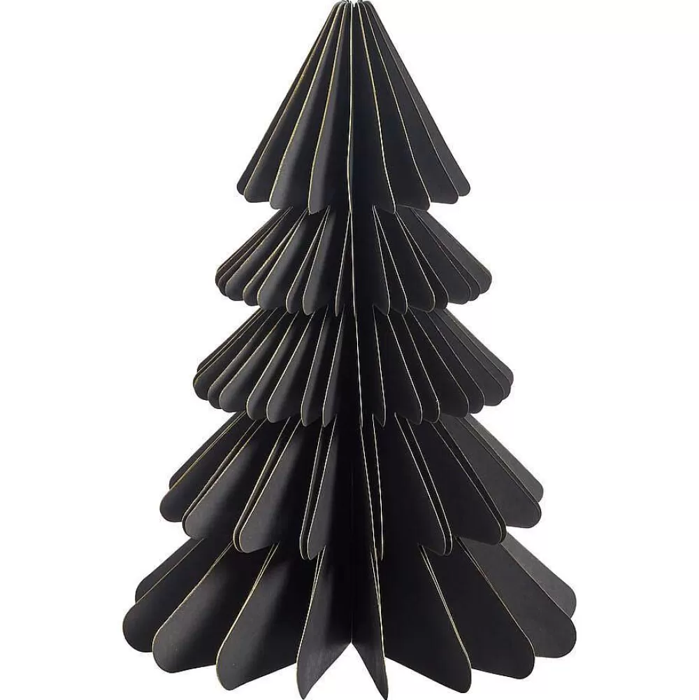 Cheap Kerstboom Papier Zwart Kerstdecoratie