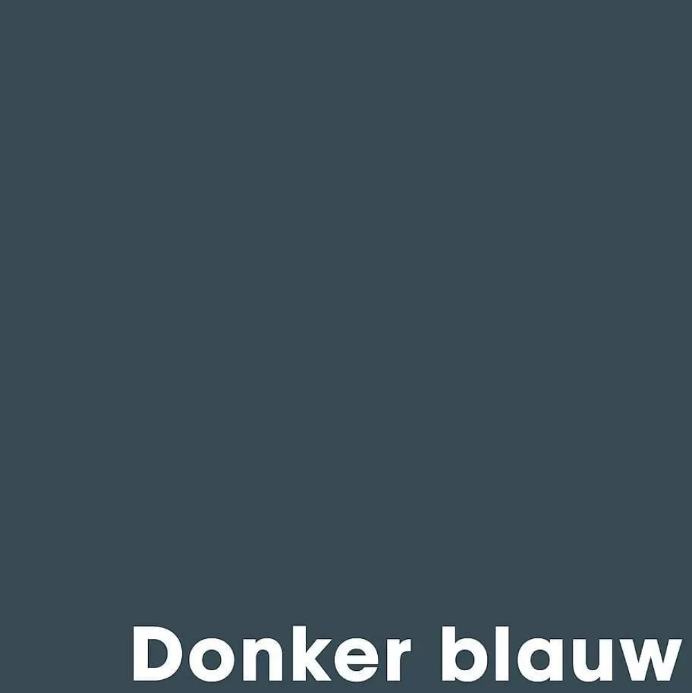 Outlet Muurverf Mat Donker Blauw - 1 L Muurverf