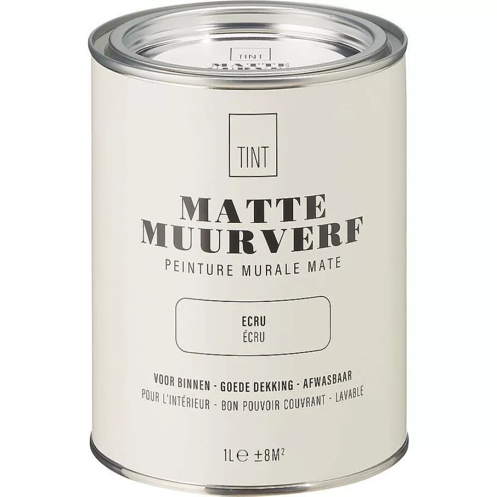 Discount Muurverf Mat Ecru - 1 L Muurverf