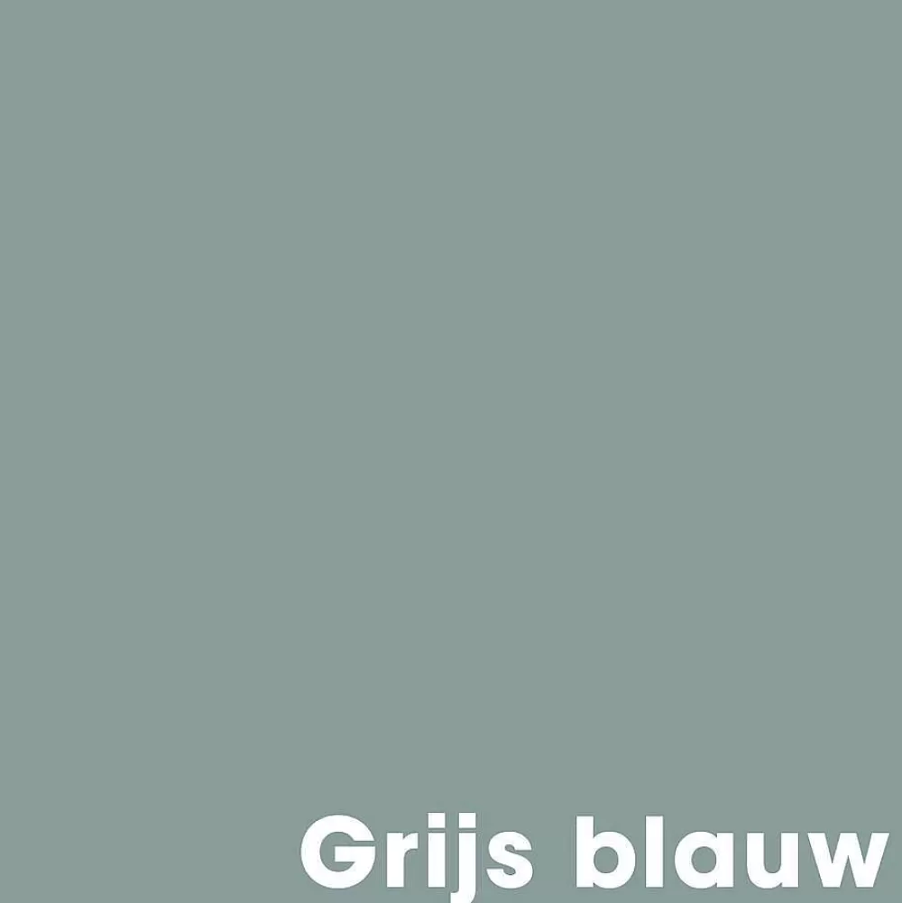 Cheap Muurverf Mat Grijs Blauw - 1 L Muurverf