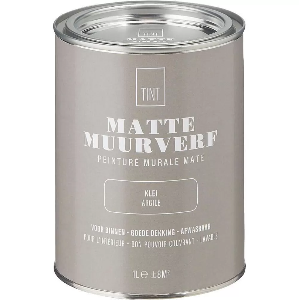 Cheap Muurverf Mat Klei - 1 L Muurverf