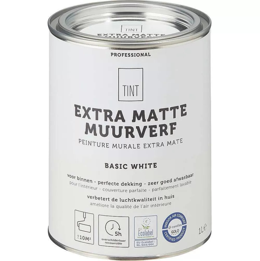 Best Sale Muurverf Professional Basic White - 1 L Muurverf