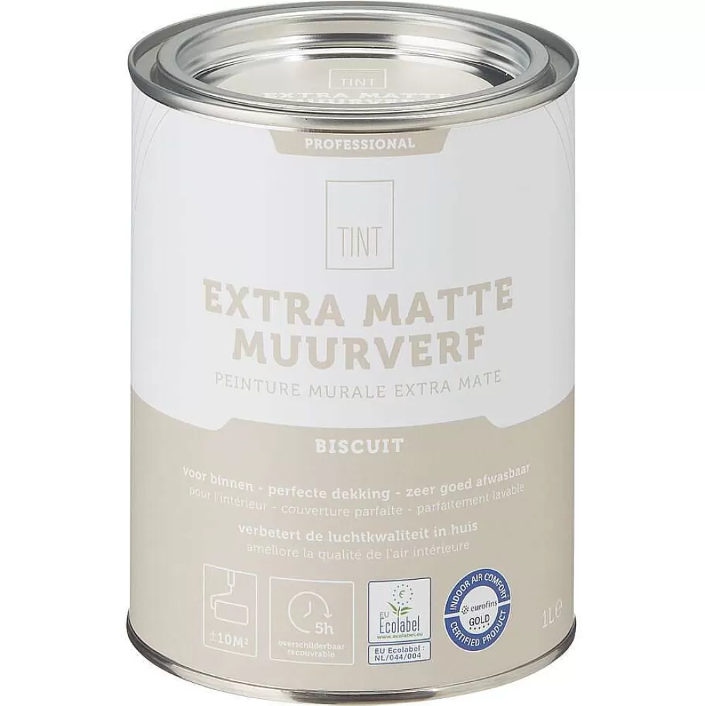 Clearance Muurverf Professional Biscuit - 1 L Muurverf