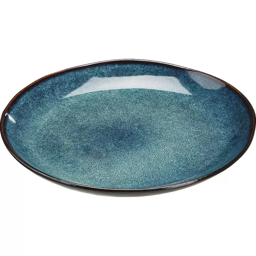 Cheap Ontbijtbord Glaze Blauw - 22Cm Borden & Bestek