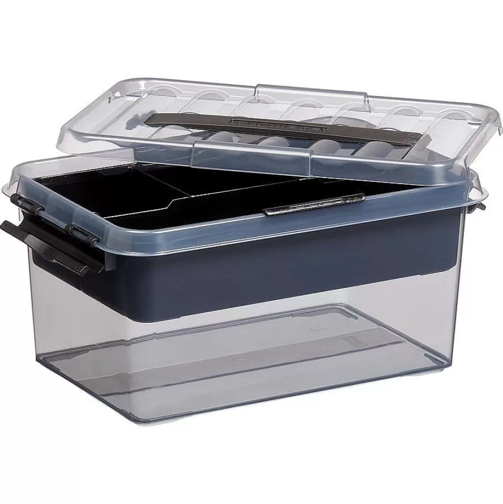 Store Opbergbox Multibox Grijs - 6 L Opbergboxen & Lades