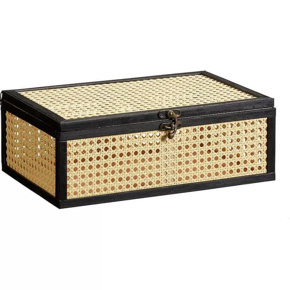 Sale Opbergbox Rattan Naturel Opbergboxen & Lades