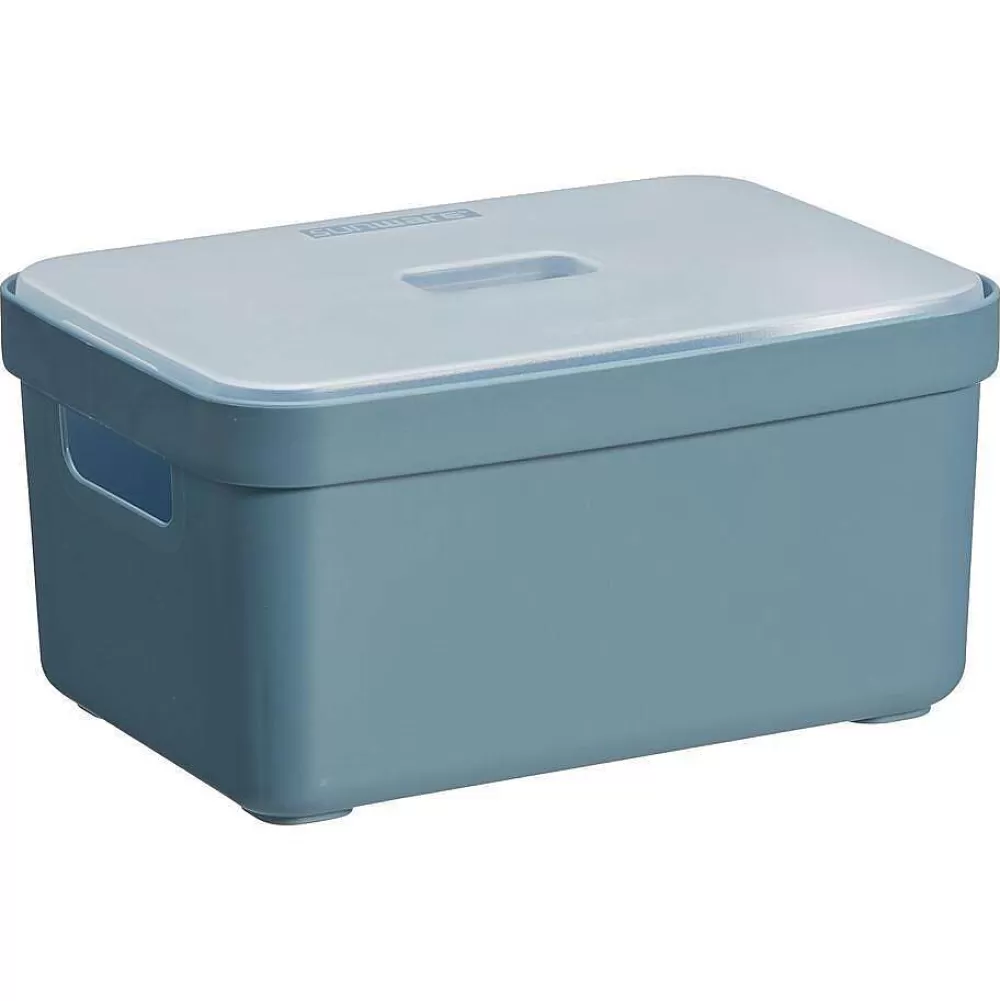 Discount Opbergbox Sigma Blauw 25X18X12 Cm Opbergboxen & Lades