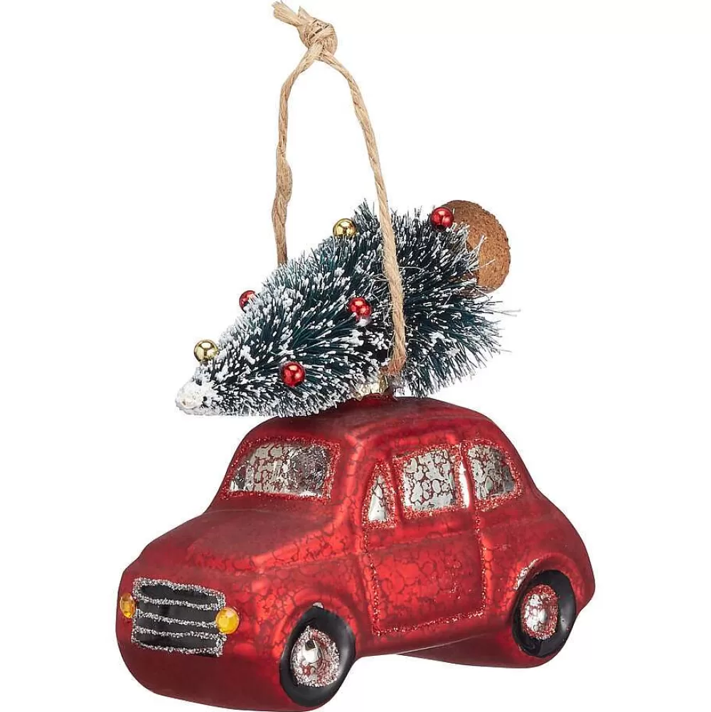 Best Sale Ornament Auto Rood Kerstballen & Kerstornamenten