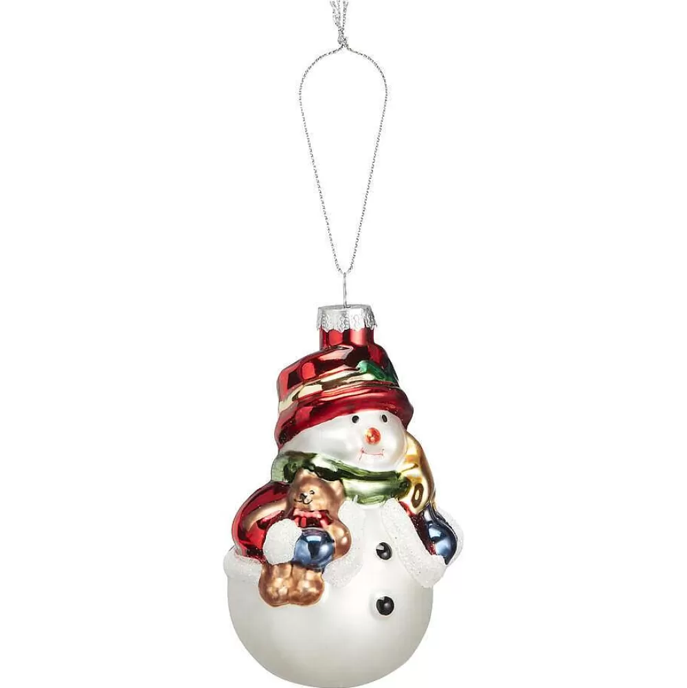 Clearance Ornament Sneeuwpop Multicolor Kerstballen & Kerstornamenten