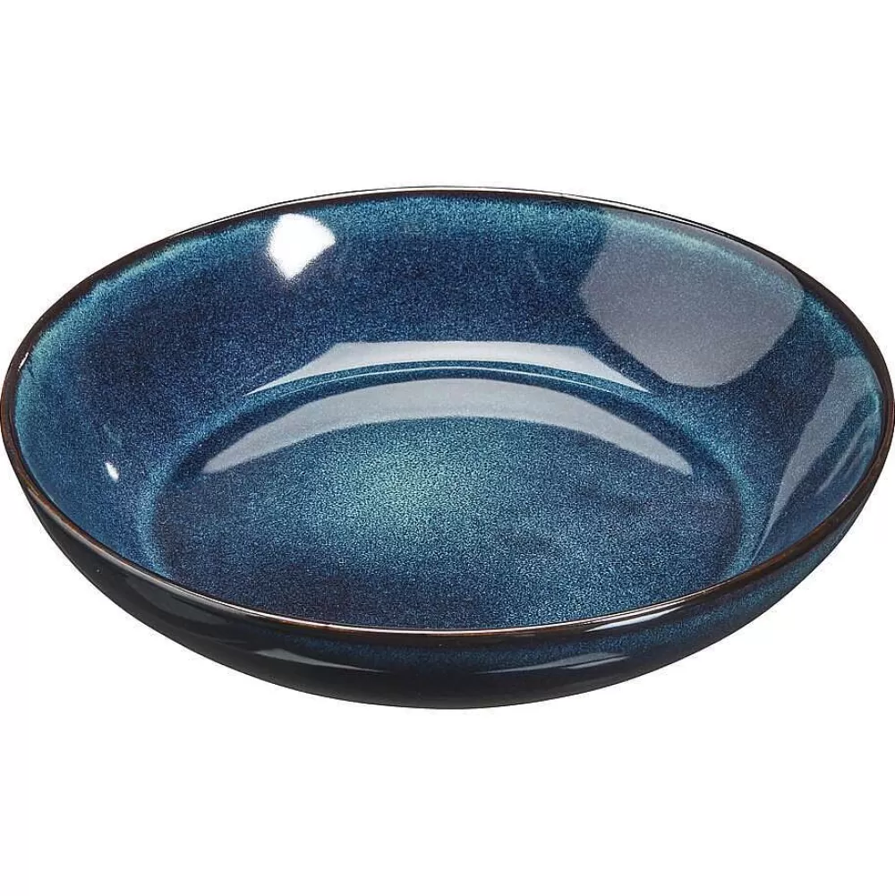 Cheap Pastabord Glaze Blauw - 23Cm Borden & Bestek