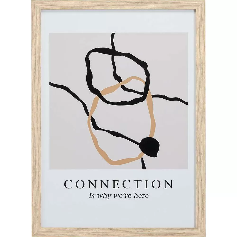 Clearance Poster Connect Multicolor Wanddecoratie