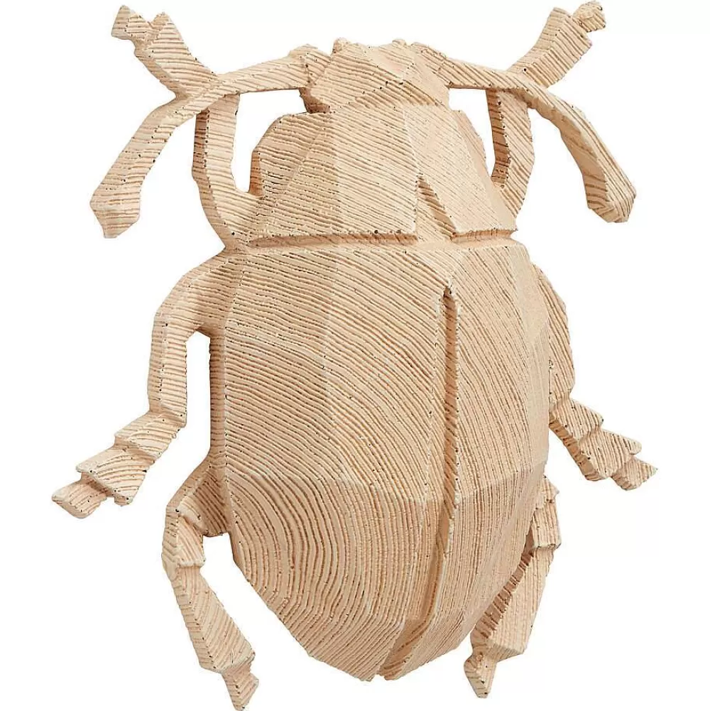 Hot Wanddecoratie Beetle Naturel Wanddecoratie